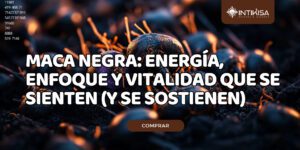 Maca negra energía, enfoque y vitalidad que se sienten (y se sostienen)