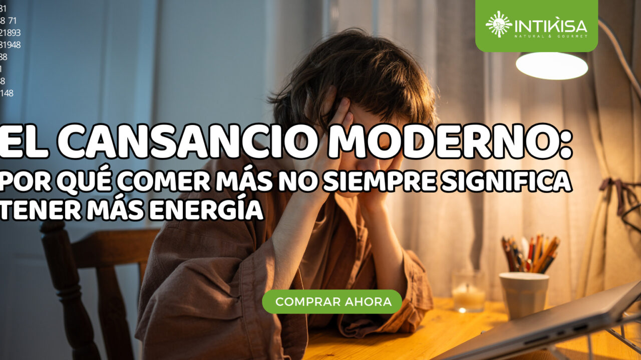 El cansancio moderno por qué comer más no siempre significa tener más energía